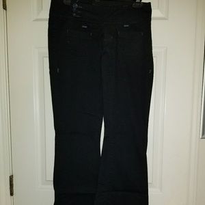 Black Denim Wallflower Jeans Sz 7
